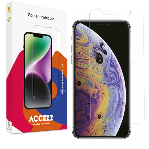 Accezz Protection d'écran en verre trempé Apple iPhone 11 Pro Max / Xs Max