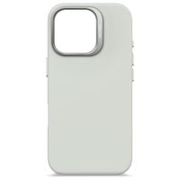 Decoded Coque en silicone MagSafe Apple iPhone 16 Pro - Stone Grey