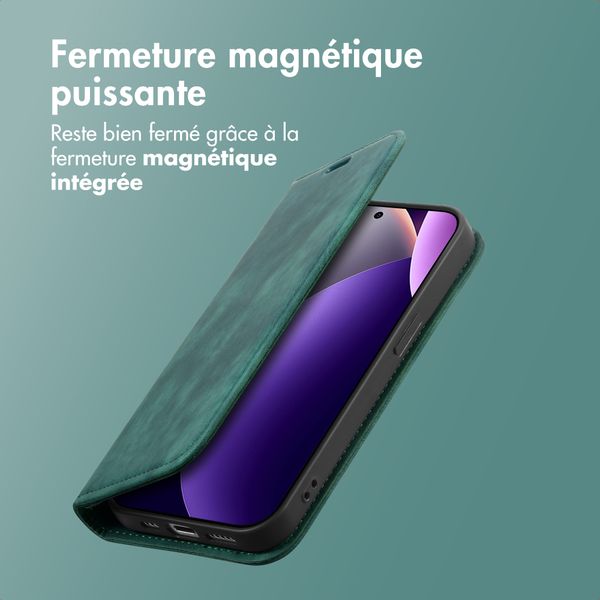 imoshion Étui de téléphone portefeuille Slim Xiaomi Redmi Note 15 Pro (4G) - Vert
