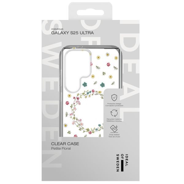 iDeal of Sweden Coque Clear Samsung Galaxy S25 Ultra - Petit Floral