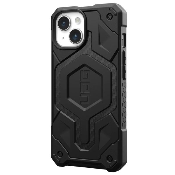 UAG Coque arrière Monarch Pro iPhone 15 - Carbon Fiber