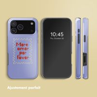 Selencia Coque arrière Vivid avec MagSafe Apple iPhone 17 Pro Max - More Amor