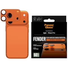 PanzerGlass Fender Protection Caméra iPhone 17 Pro - Cosmic Orange