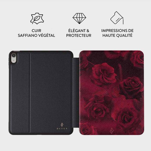 Burga Coque tablette Apple iPad 11 (2025) 11 pouces A16 / iPad 10 (2022) 10.9 pouces - Femme Fatale