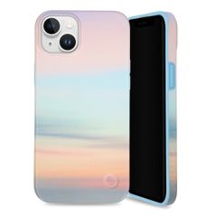 Selencia Aurora Coque Fashion iPhone 15 Plus - Coque durable - 100% recyclée - Sky Sunset Multicolor