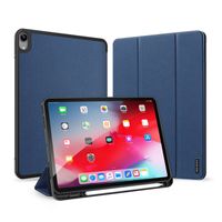 Dux Ducis Coque tablette Domo Apple iPad Air 11 pouces (2025) M3 / (2024) M2 / Air 5 (2022) / Air 4 (2020) - Bleu foncé