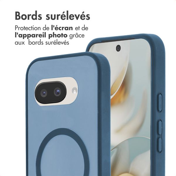 imoshion Coque Color Guard avec MagSafe Google Pixel 9A - Bleu foncé