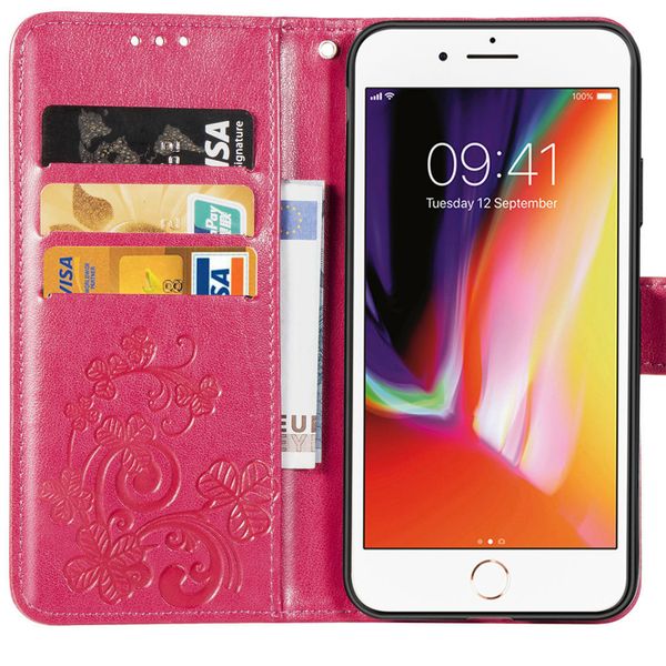 Etui de téléphone Fleurs de Trèfle iPhone SE (2022 / 2020) / 8 / 7