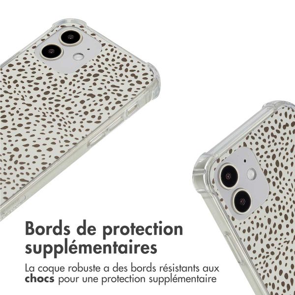 imoshion Coque Design avec cordon Apple iPhone 12 (Pro) - Desert Dots