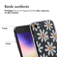 imoshion Coque Design Apple iPhone SE (2022 / 2020) / 8 / 7 - Daisy Flower