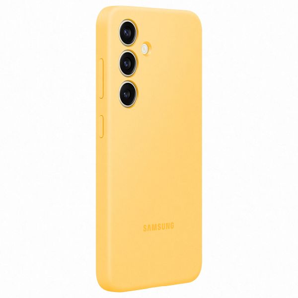 Samsung Original Coque en silicone Galaxy S24 - Yellow