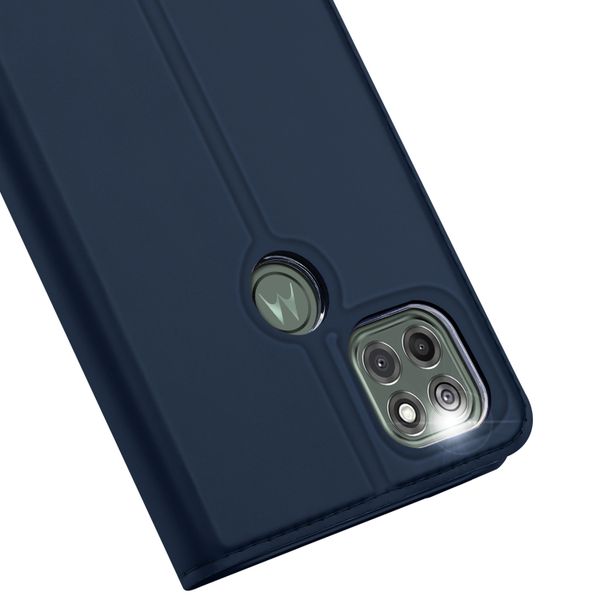 Dux Ducis Étui de téléphone Slim Motorola Moto G9 Power - Bleu foncé