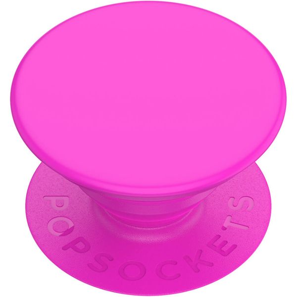 PopSockets PopGrip - Amovible - Neon Day Glo Pink