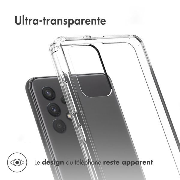 Accezz Coque Xtreme Impact Samsung Galaxy A32 (4G) - Transparent