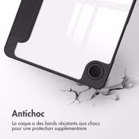 imoshion Coque tablette rigide Trifold Samsung Galaxy Tab A11 Plus - Noir