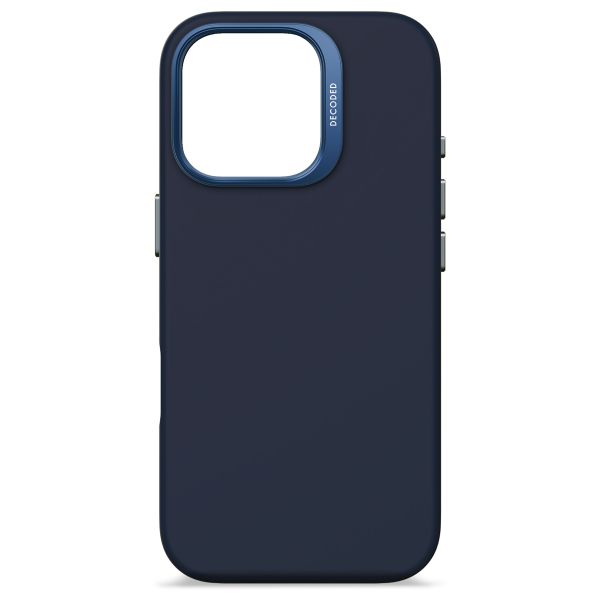 Decoded Coque en silicone MagSafe iPhone 16 Pro - Blue Print