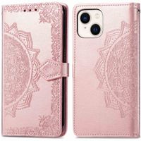 imoshion Etui de télephone Mandala Apple iPhone 15 - Rose Doré