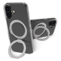 dbramante1928 Coque Iceland Ultra D3O avec MagSafe Stand Apple iPhone 16 - Clear