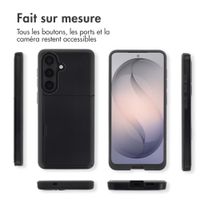 imoshion Coque arrière avec porte-cartes Samsung Galaxy S26 - Noir