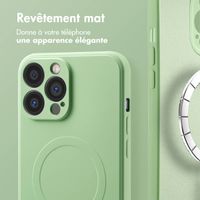 imoshion Coque Couleur avec MagSafe Apple iPhone 13 Pro Max - Vert
