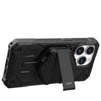 UAG Station de charge sans fil avec support - Compatible avec MagSafe et Qi2 - 15 watts - Noir / Carbone