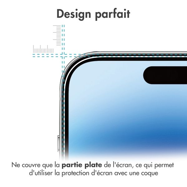 imoshion Protection d'écran Film 3pack Apple iPhone 14 Pro