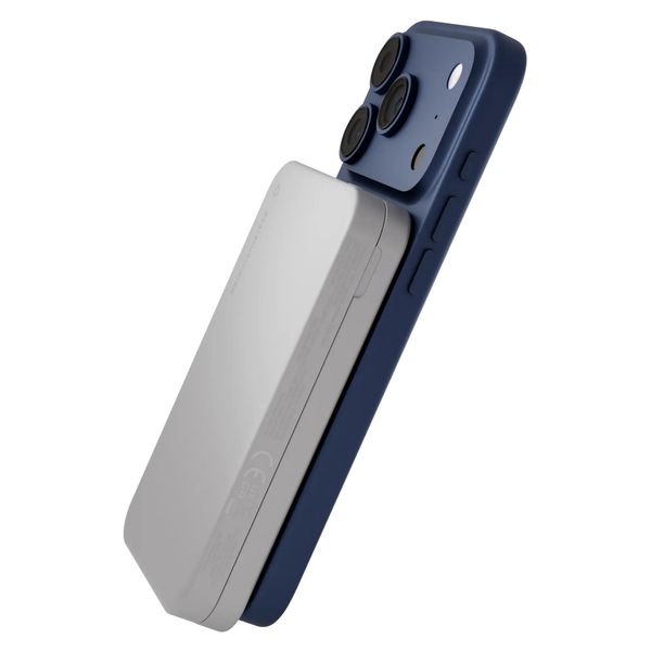 dbramante1928 3-in-1 Powerbank Re-charge 8.000 mAh - Batterie externe sans fil - Blanc