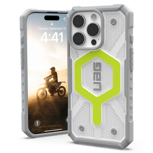 UAG Coque Pathfinder MagSafe iPhone 16 Pro - Active Neon