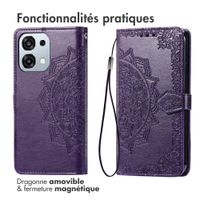 imoshion Etui de télephone Mandala Oppo A6 Pro (5G) - Violet