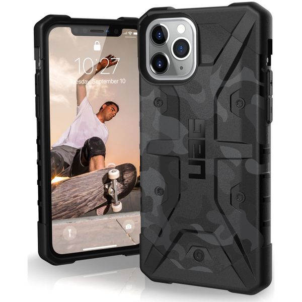 UAG Coque Pathfinder iPhone 11 Pro - Midnight Camo Black