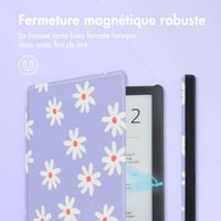 imoshion Design Slim Hard Sleepcover Pocketbook Touch Lux 5 / HD 3 / Basic Lux 4 / Vivlio Lux 5 - Flowers Distance