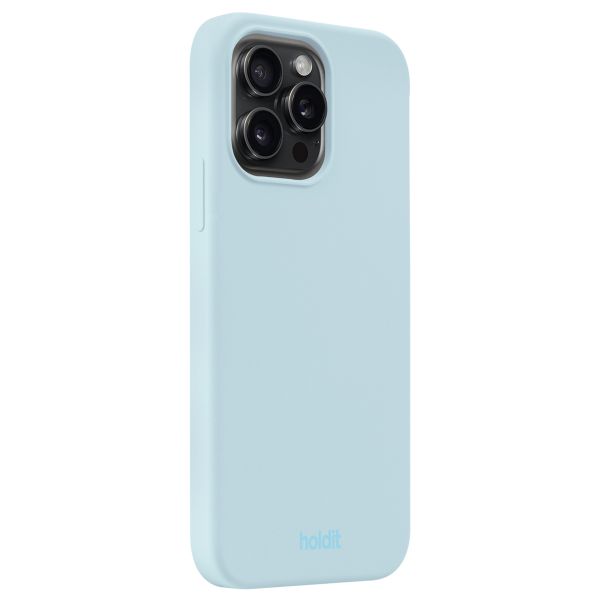Holdit Coque Silicone Apple iPhone 14 Pro Max - Mineral Blue