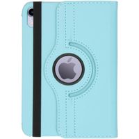 imoshion Coque tablette rotatif à 360° iPad Mini 7 (2024) / iPad Mini 6 (2021) - Turquoise