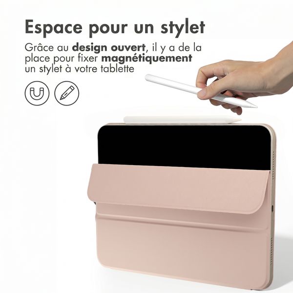 imoshion Magnetic etui de téléphone portefeuille Apple iPad Pro 11 (2025) M5 / (2024) M4 - Beige