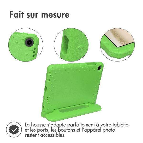 imoshion Coque kidsproof avec poignée Samsung Galaxy Tab A9 Plus - Vert