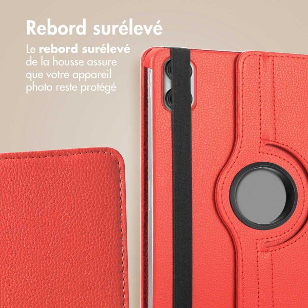 imoshion Coque tablette rotatif à 360° Xiaomi Redmi Pad Pro / POCO Pad - Rouge