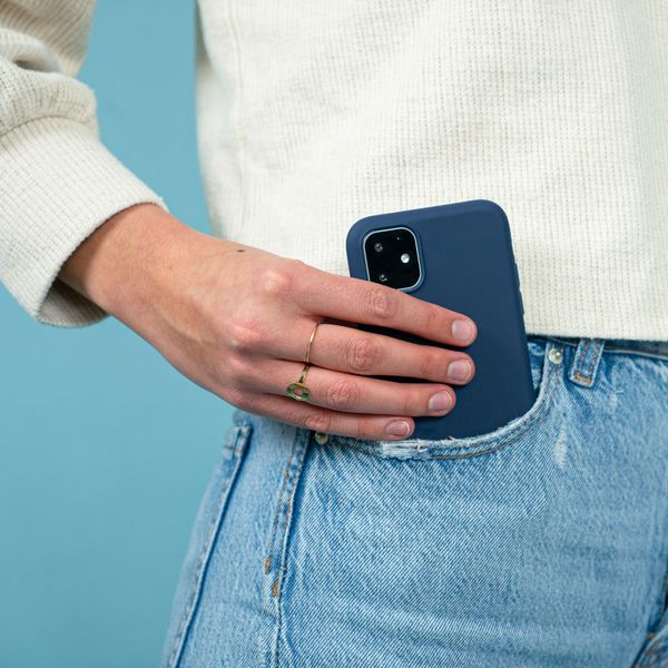 imoshion Coque Couleur iPhone 11 Pro - Bleu foncé