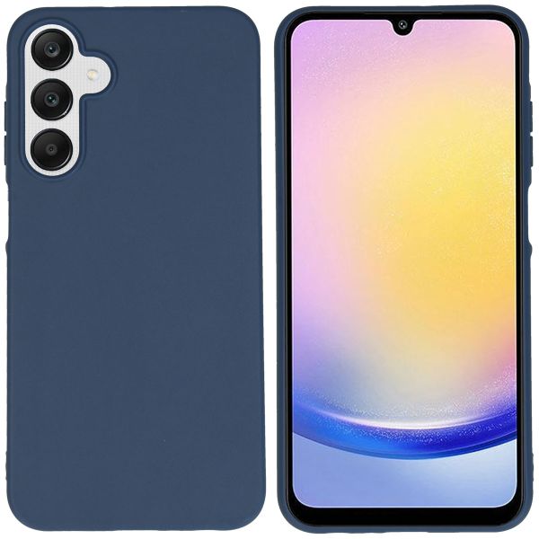 imoshion Coque Couleur Samsung Galaxy A25 (5G) - Bleu foncé