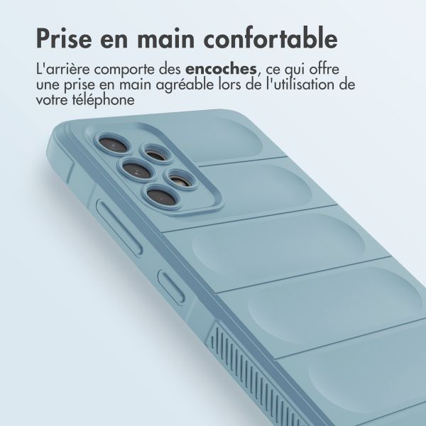 imoshion Coque arrière EasyGrip Samsung Galaxy A32 (4G) - Bleu clair