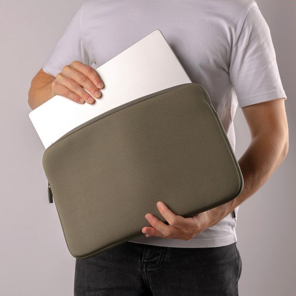 Accezz Pochette ordinateur de base 15-16 pouces - Vert
