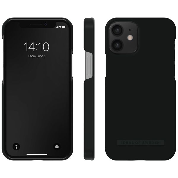 iDeal of Sweden Seamless Case Backcover iPhone 12 Mini - Coal Black