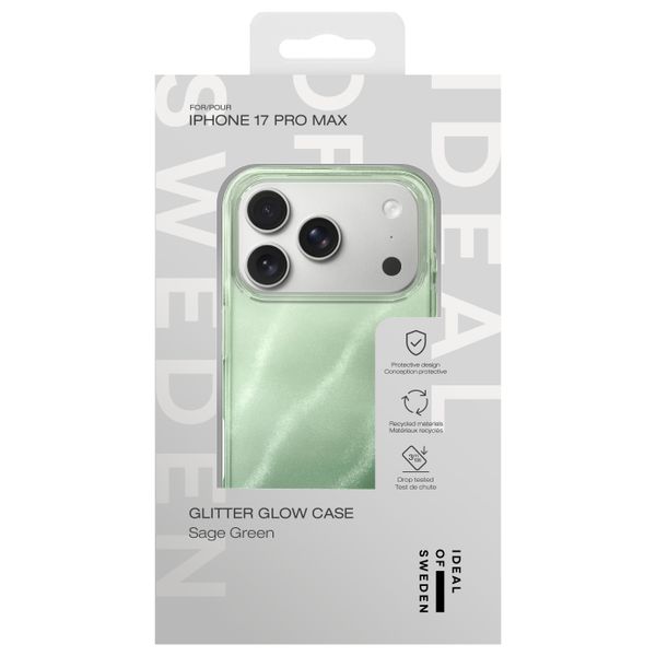 iDeal of Sweden Coque Clear MagSafe Apple iPhone 17 Pro Max - Sage Green