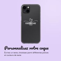 Coque avec votre propre photo et/ou texte Apple iPhone 13 - Sierlijk hartje