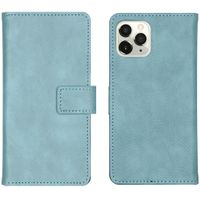 imoshion Étui de télephone portefeuille de luxe Apple iPhone 11 Pro - Bleu clair