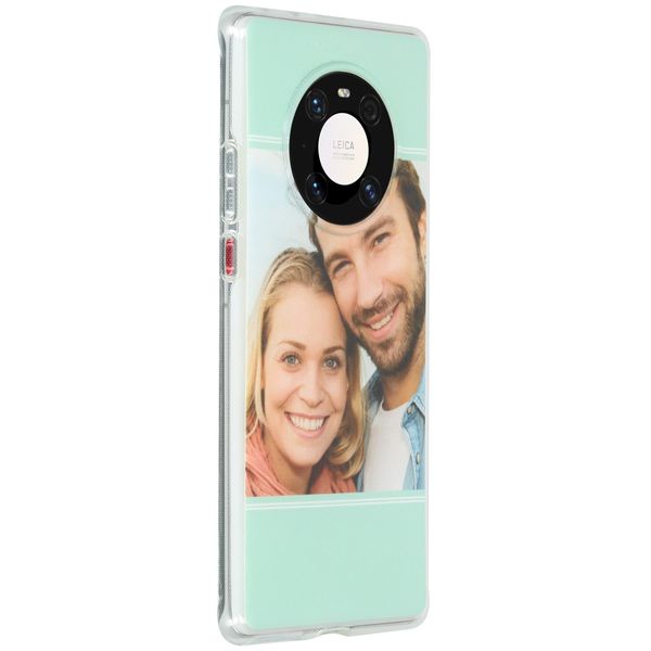 Concevez votre propre coque en gel Huawei Mate 40 Pro - Transparent