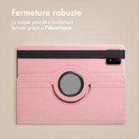 imoshion Coque tablette rotatif à 360° Xiaomi Pad 6S Pro 12.4 - Rose