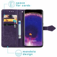 imoshion Etui de téléphone Mandala Oppo Find X5 5G - Violet