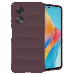 imoshion Coque arrière EasyGrip Oppo A58 (4G) - Aubergine