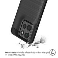 imoshion Coque Brushed Motorola Thinkphone 25 / Motorola Edge 50 Neo / Edge 60 Neo - Noir