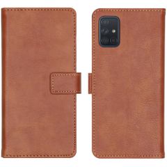 imoshion Étui de télephone portefeuille Samsung Galaxy A71 - Marron